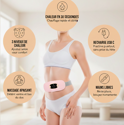 CrampsCool™ Ceinture Chauffante